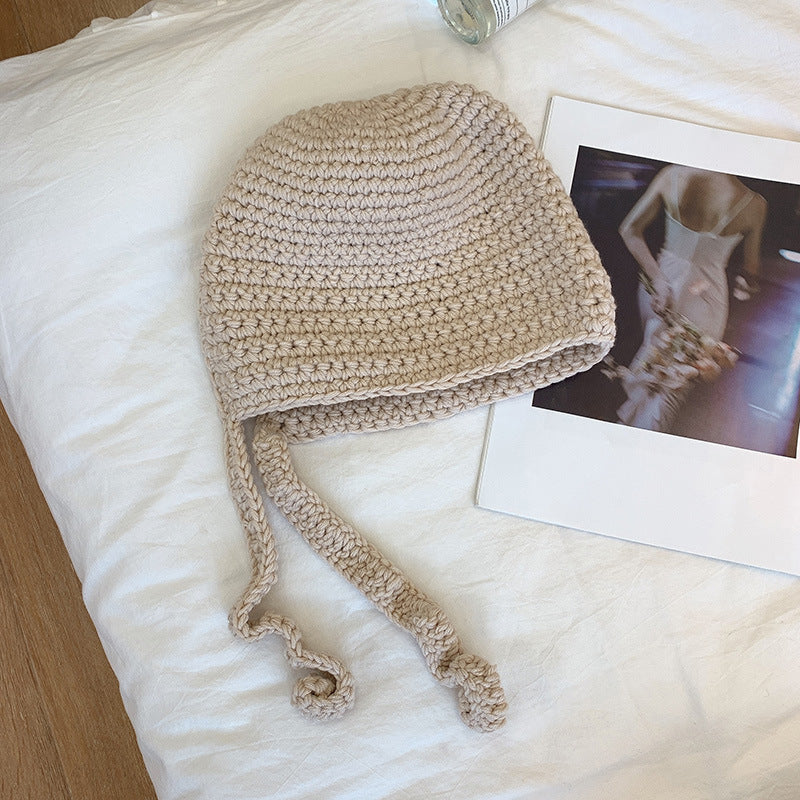 Cute Wool Hat Women All Match Retro