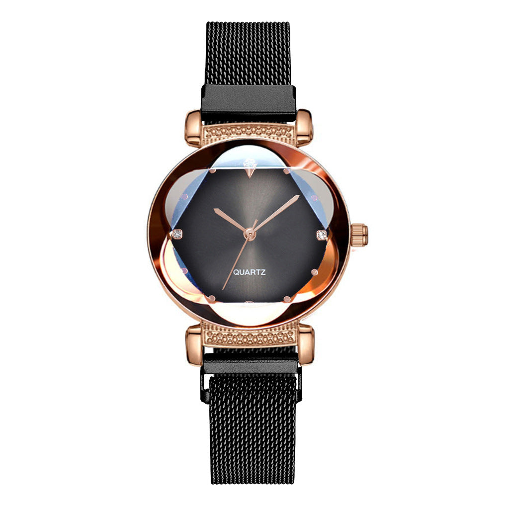 Temperament Ladies Gradient Color Quartz Ladies Watch