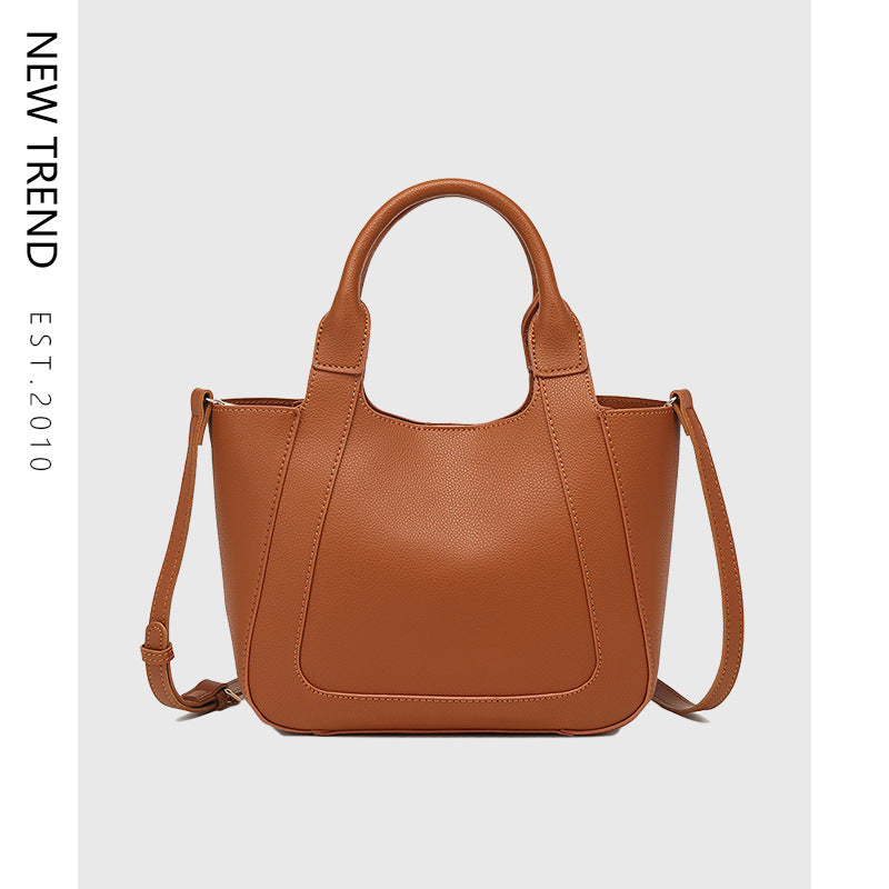 Simple Advanced Texture Korean Style Shoulder Messenger Bag