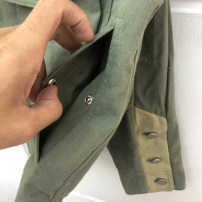 Three-dimensional Cut Buttoned Loose Shirt Jacket Men's And Women's Tops