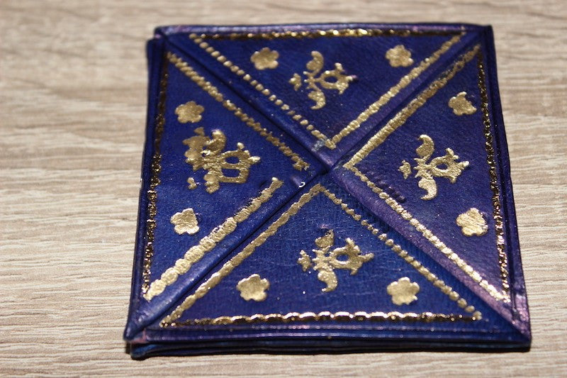 Miss Sheepskin Folding Coin Purse