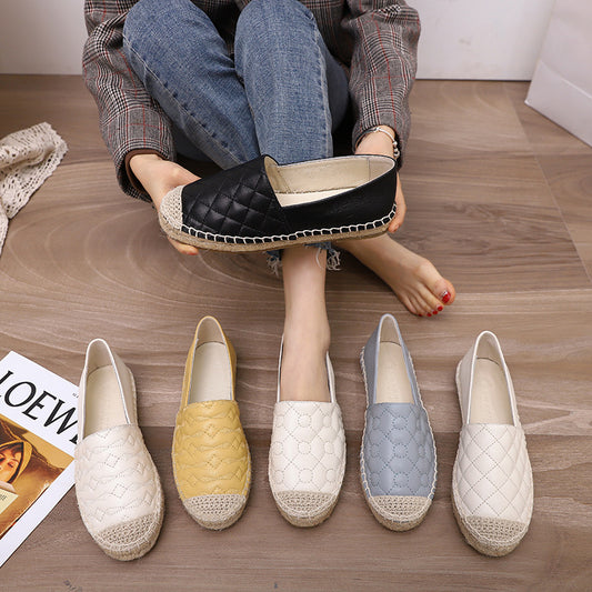 Summer New Solid Color Platform Loafers