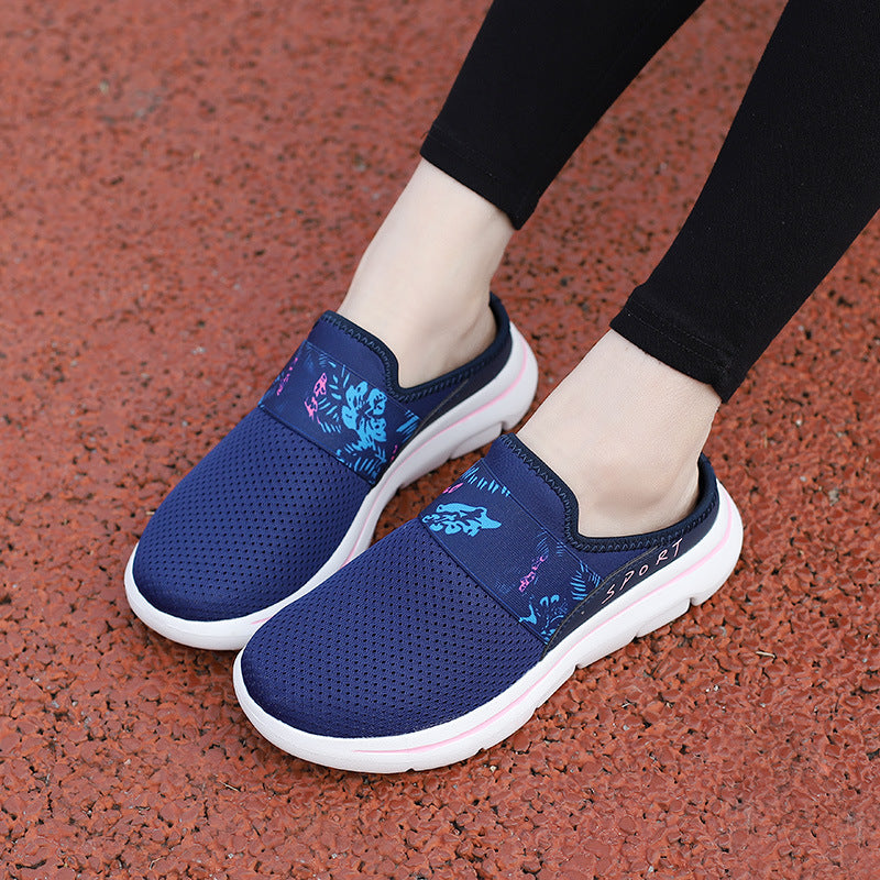Soft-soled Mesh Surface Breathable Casual And Comfortable Women's Sneaker