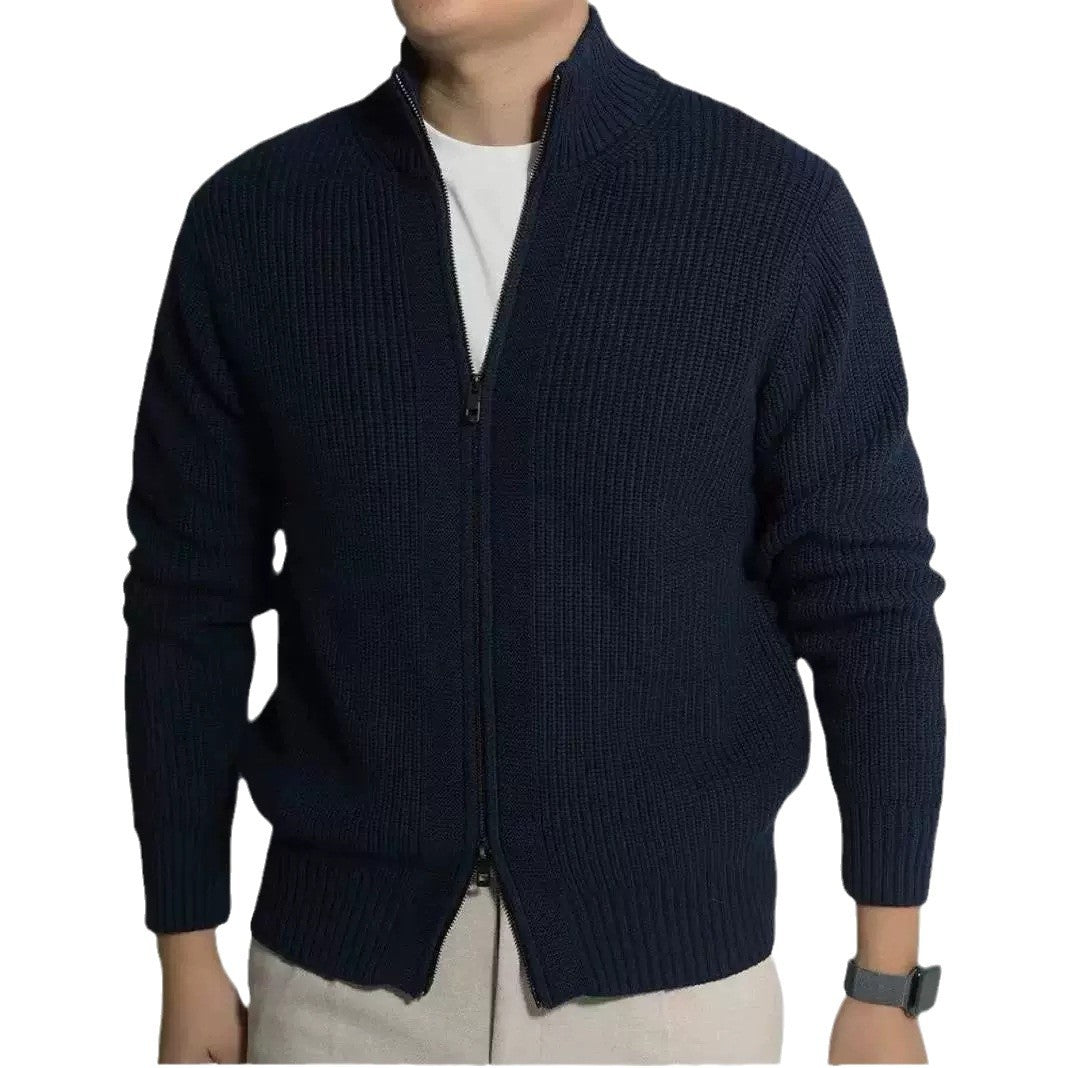 Moderigtig cardigan der passer til alt, alsidig afslappet sweater