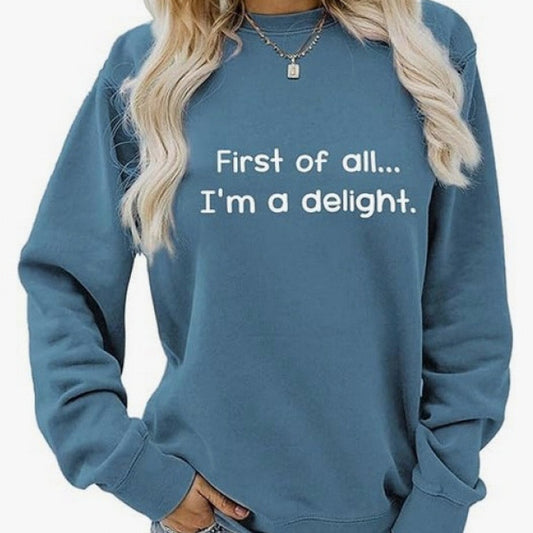 Womens Casual Printed Sweatshirt