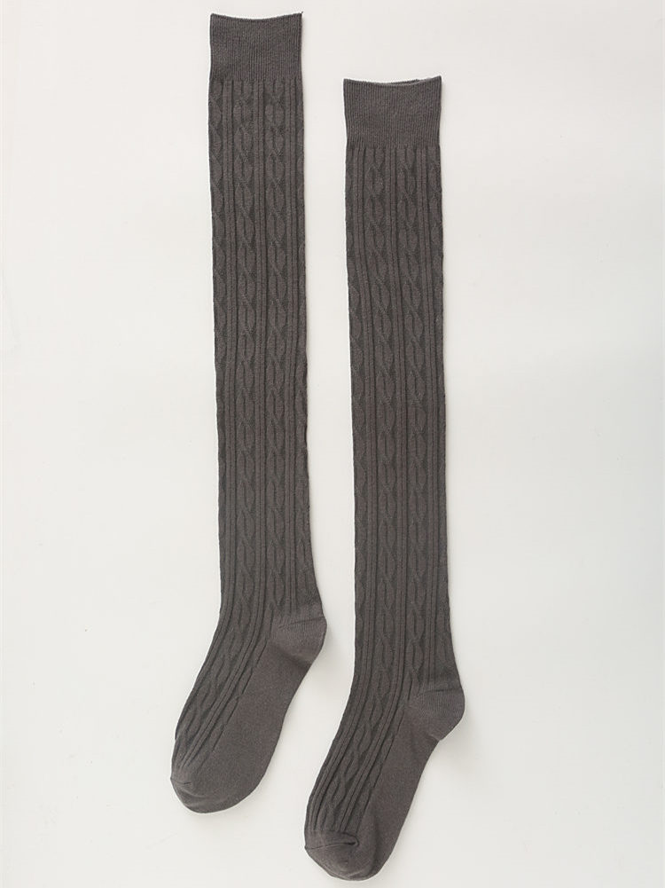 Japanese Over-the-knee Women's Cotton Socks
