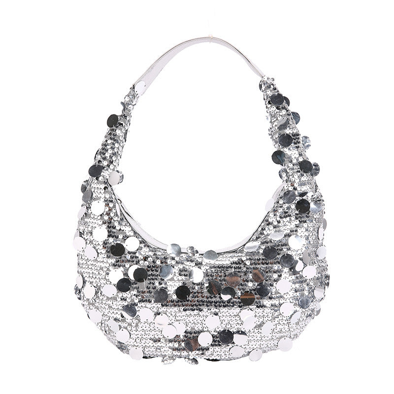 Luxury Fashion Colorful Sequins Dinner Bag Women's New