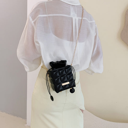Fashion Messenger Skulder Spandtaske med Kæde
