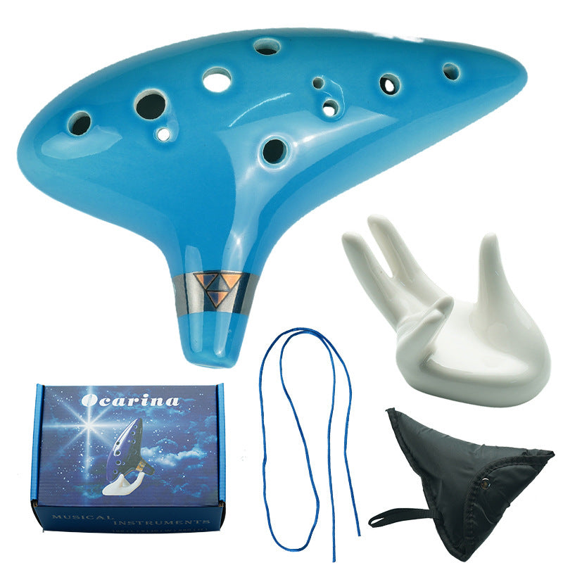 Legend of Zelda 12-hole Alto C key Ocarina