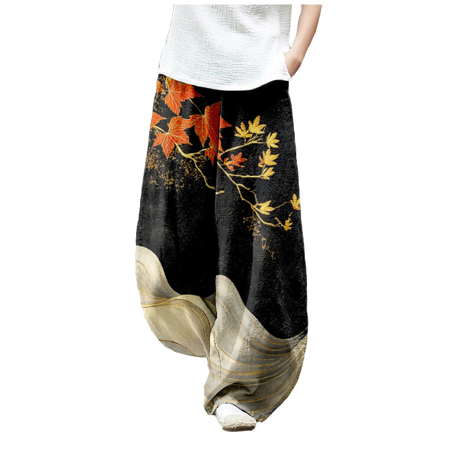 Versatile Relaxed Street-style Bloomers