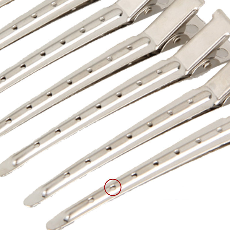 Fashion Hairdressing Stainless Steel Duckbill Clip