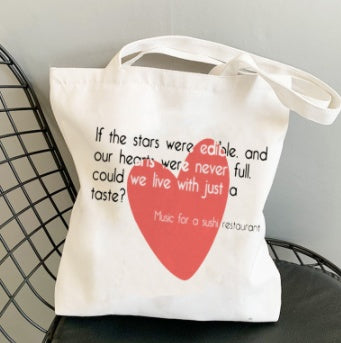 Music For Sushi House Canvas Bag