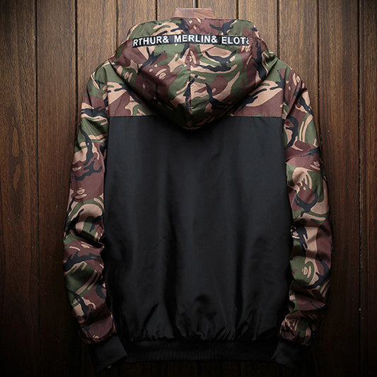 Fashion Camouflage Jacket Casual Men's Spring And Autumn Top