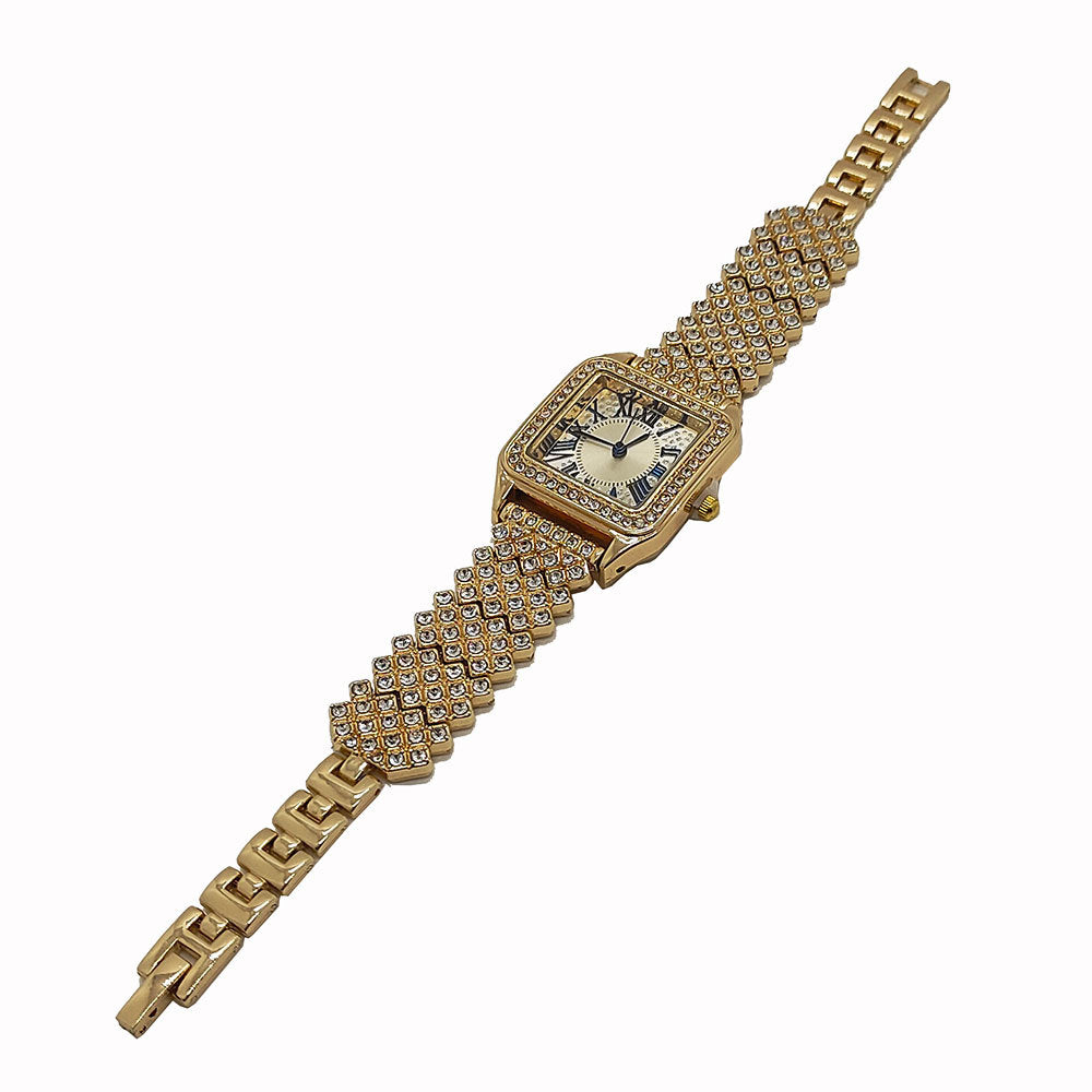 Armbåndssæt Firkantet Fuld Himmelstjerne Fuld Diamant Dameur