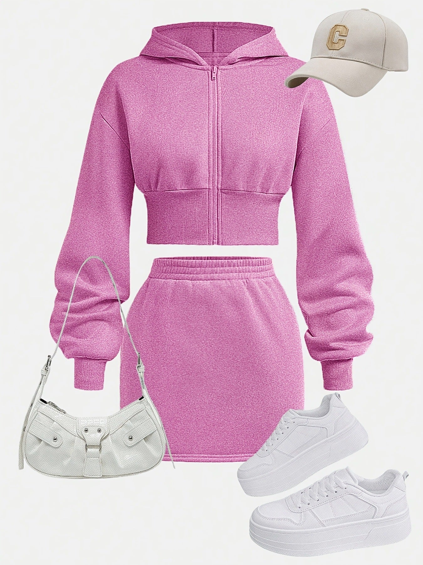 Sports Sweater Suit European And American Spring Street