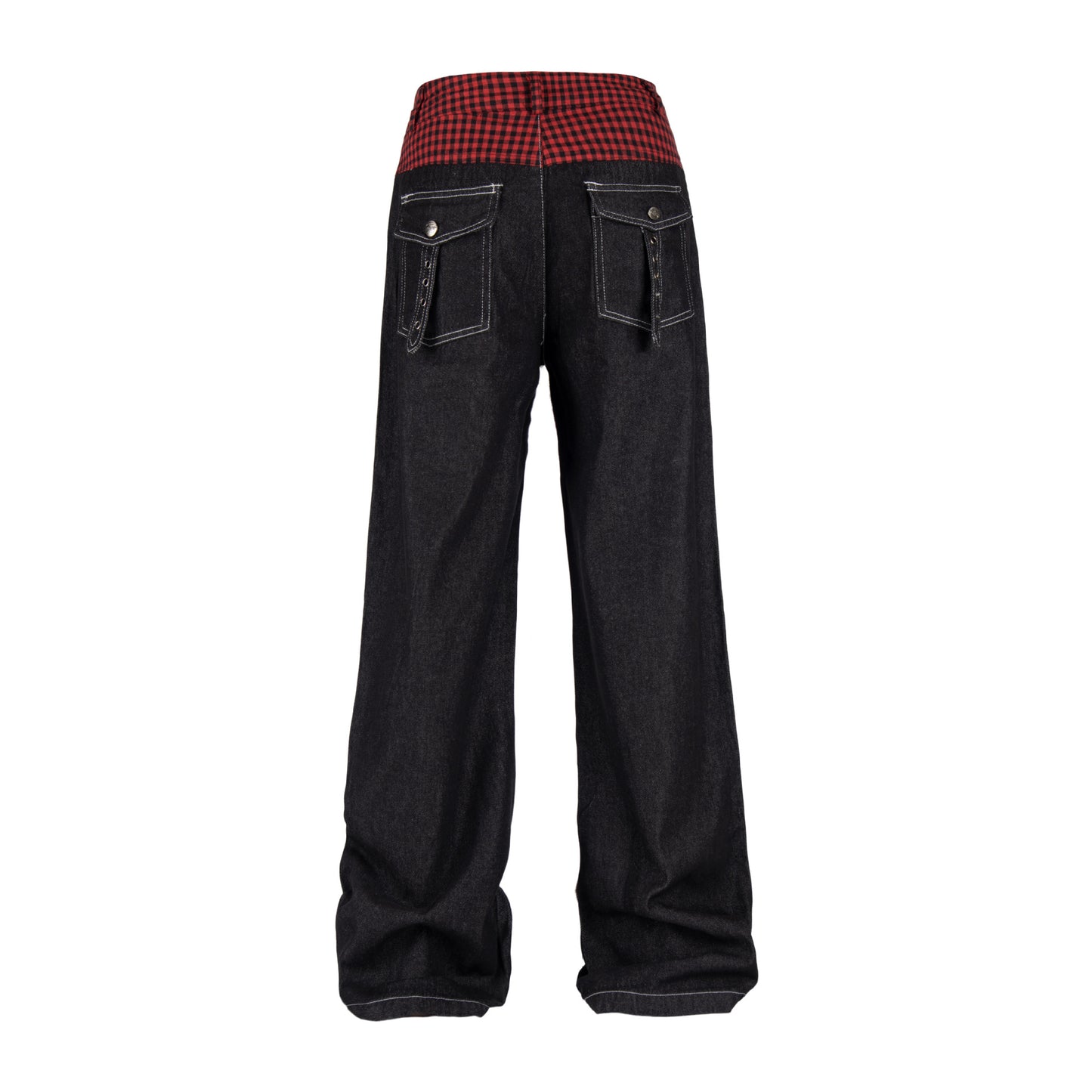 Womens Jeans With A Reverse Cross Design
