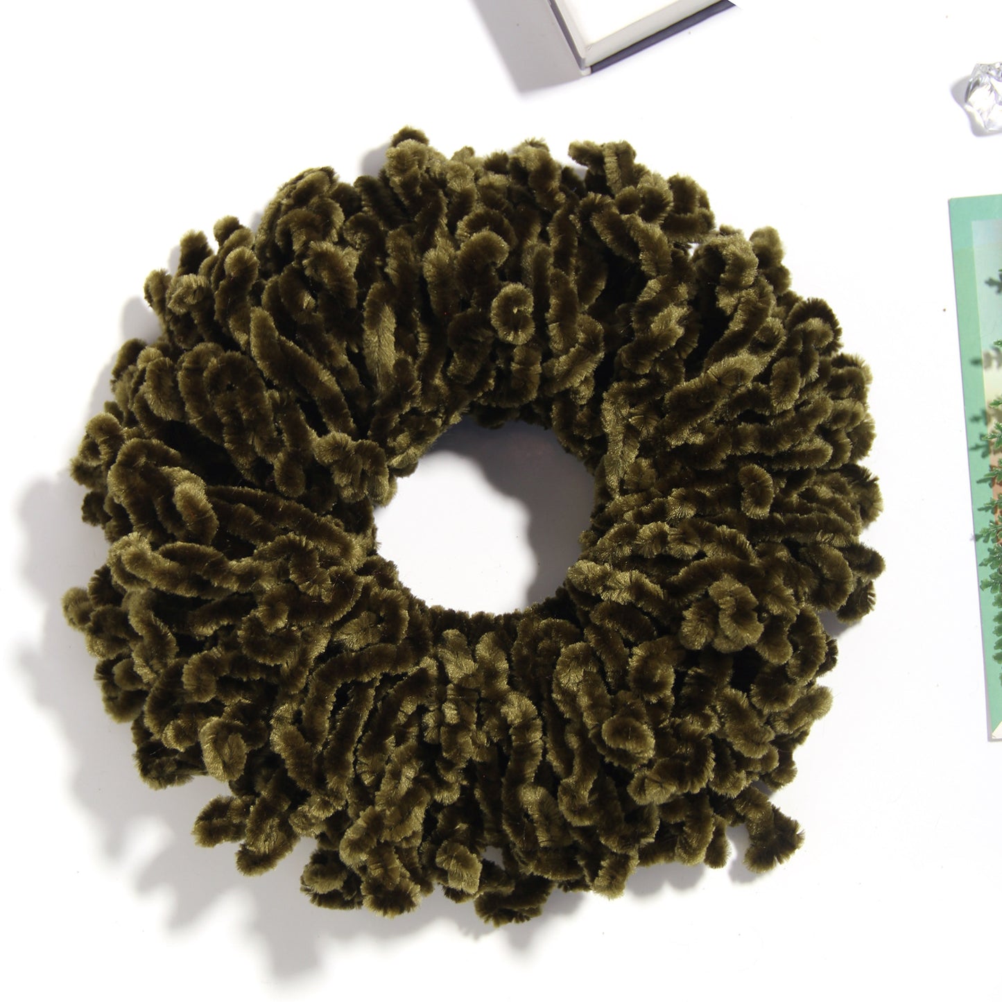Women's Fashion Gold Velvet Ethnic Hair Accessories