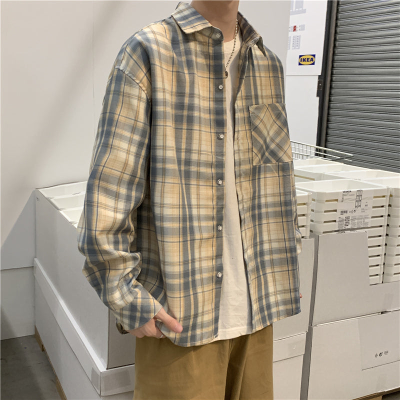 Long-sleeved Shirt Youth Trend  Coat