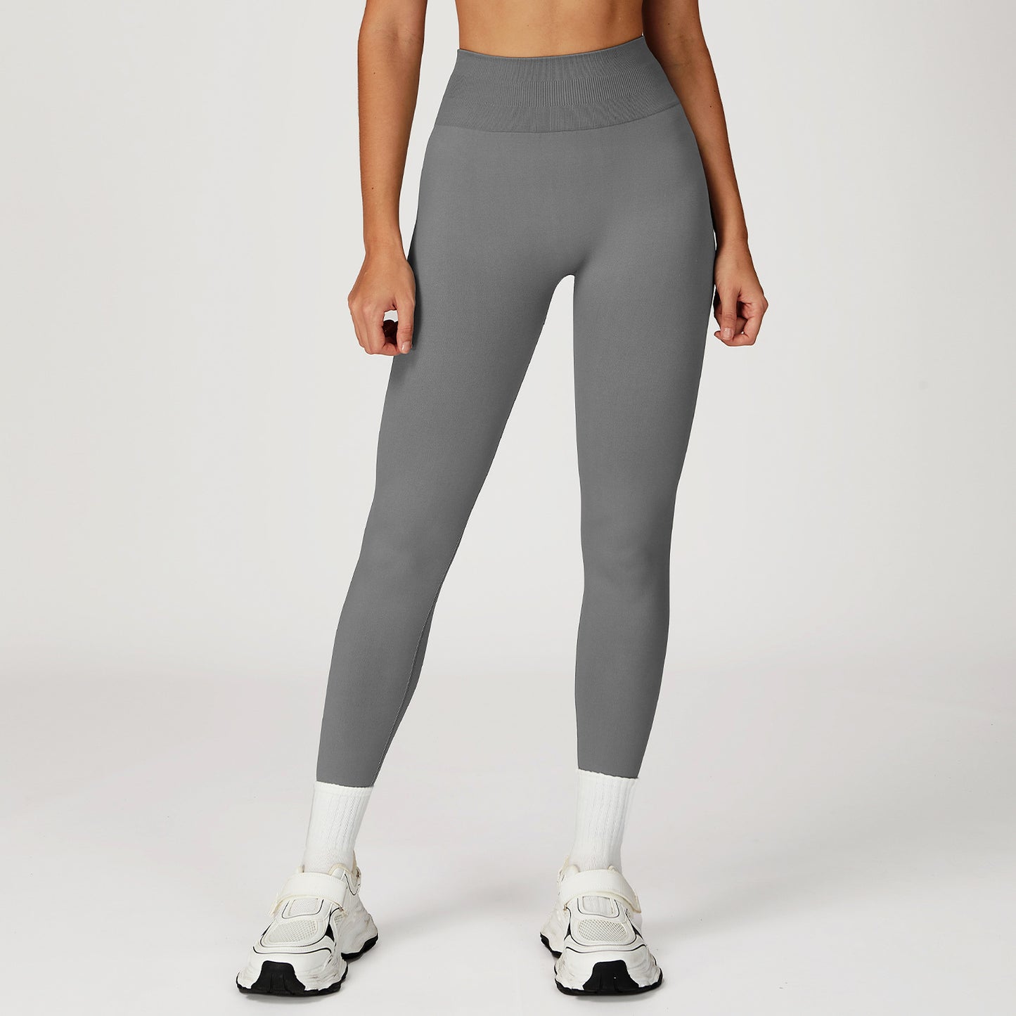 High Waist Tight Belly Contracting Yoga Pants Female Outdoor