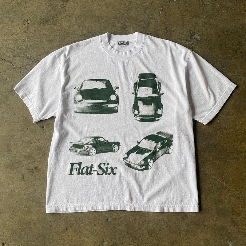 Loose Casual Short-sleeved T-shirt Idle Style Design Sense