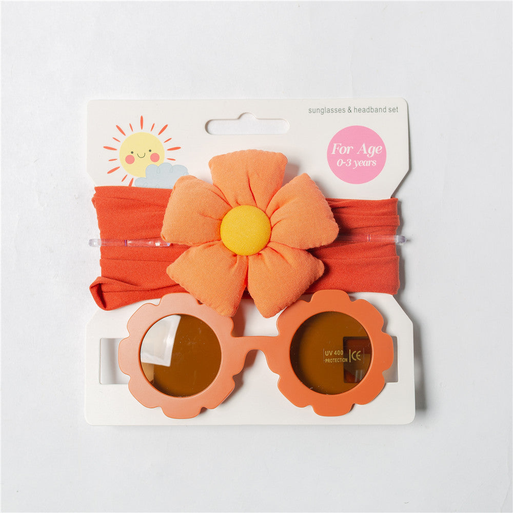 Children's Hair Band Glasses Set