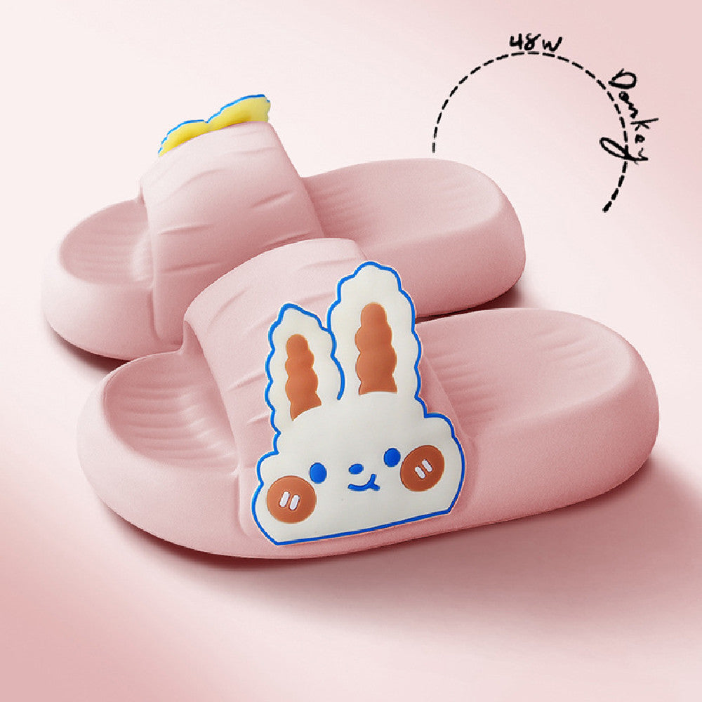 Indoor Home Thick Soled Rabbit Slippers