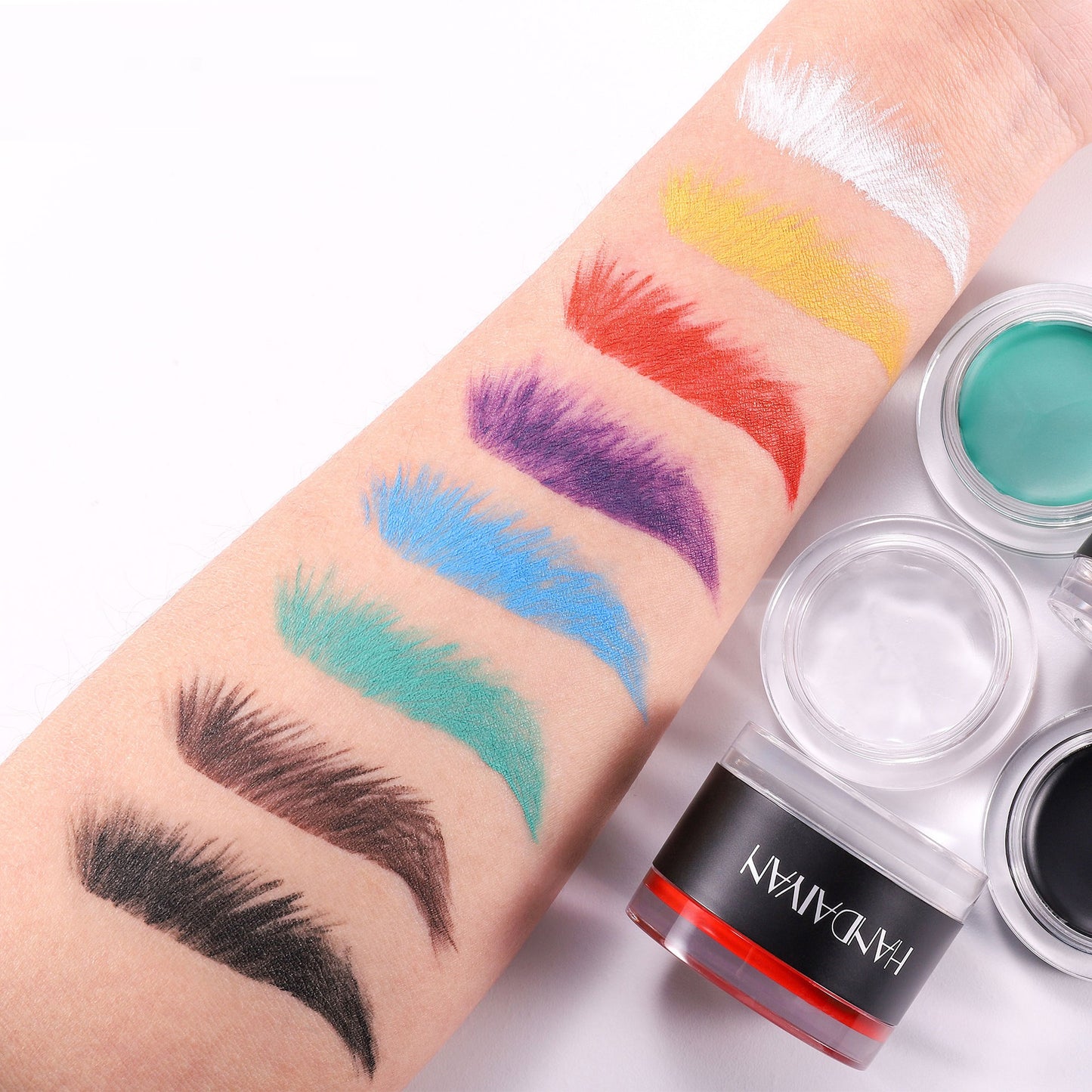 Effective Waterproof 2-in-1 8-color Eyebrow Cream