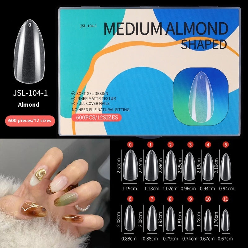 600pcs Nail Tip Glue Strong Lasting Extension