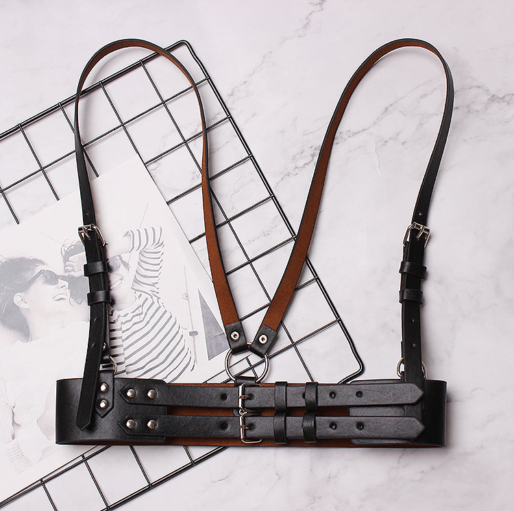 Decoration, Suspender Belt, Wide Belt, Dress All-match, Suspender-style Waist Belt
