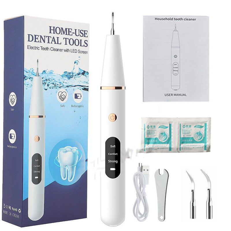 Portable Two In One Dental Cleaner For Removing Calculus And Tartar