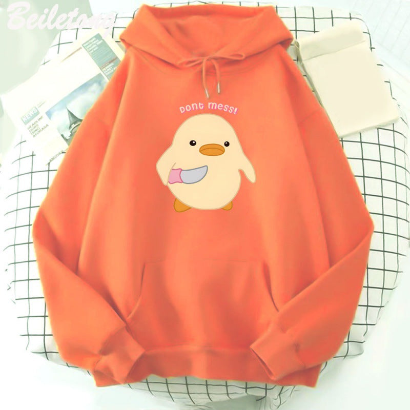 Women's Casual Cartoon Loose Sweater