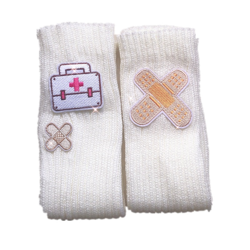 Japanese Wool Knitted Millennial Hot Girl Punk Socks
