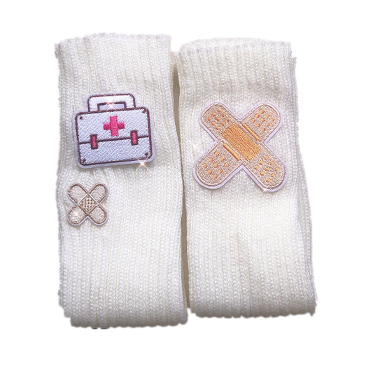 Japanese Wool Knitted Millennial Hot Girl Punk Socks
