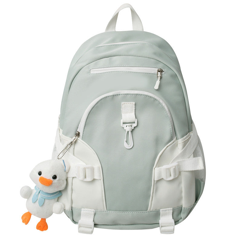 Large Capacity Student Backpack Stylish And Simple