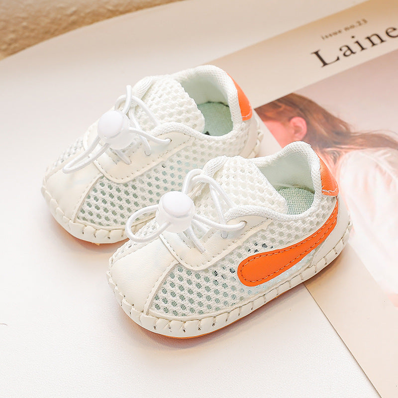 Male And Female Baby Hollow Soft Bottom Soft Bottom Non-slip Sandals