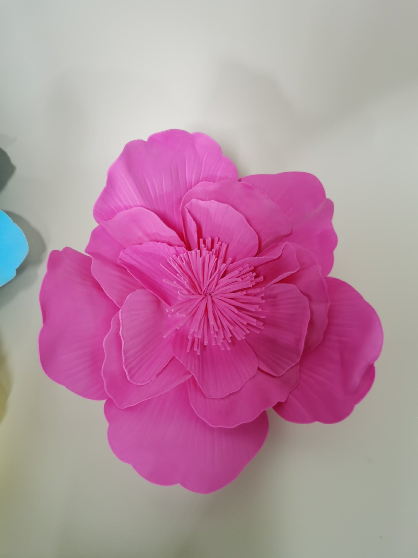 Red Flower Hair Hoop Hat Headwear