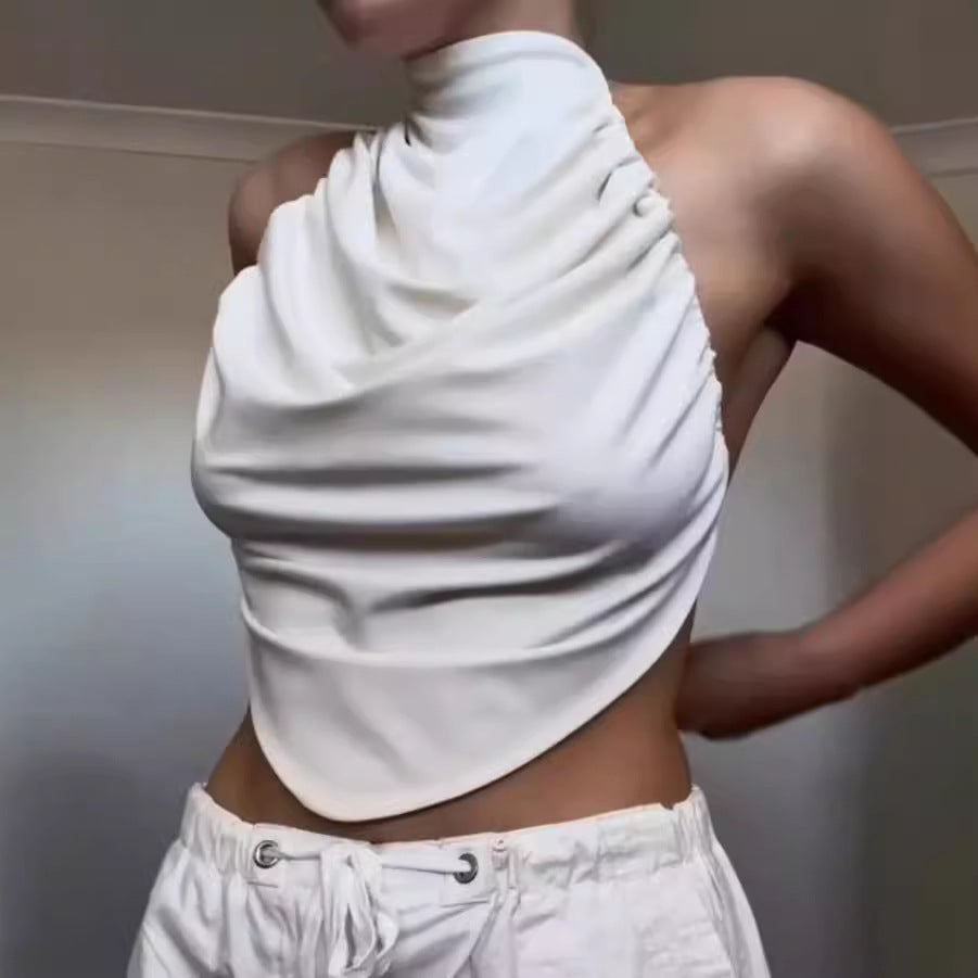 Halter Irregular Sexy Top