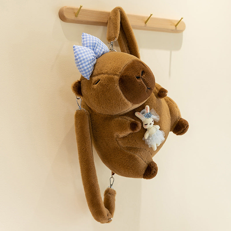 Capybara Backpack Plush Toy Creative Backpack