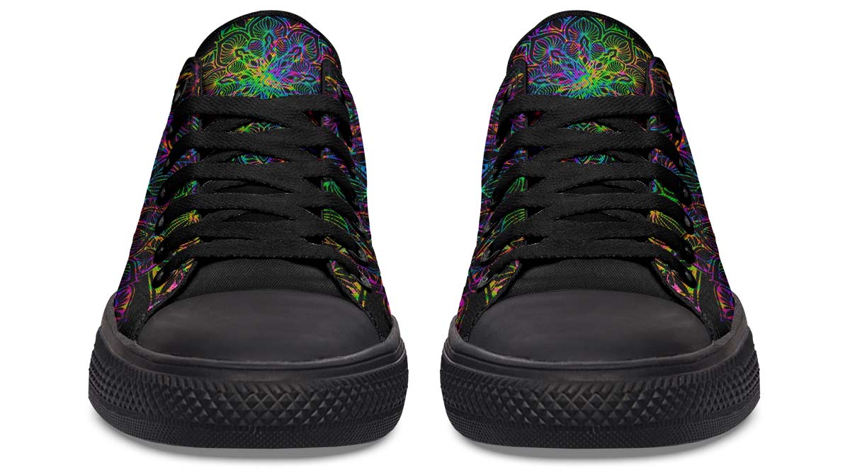 Fashion Print Couple Low-Top Canvas Shoes