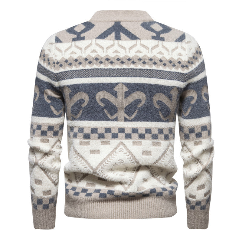 Amerikansk retro-sweater til mænd
