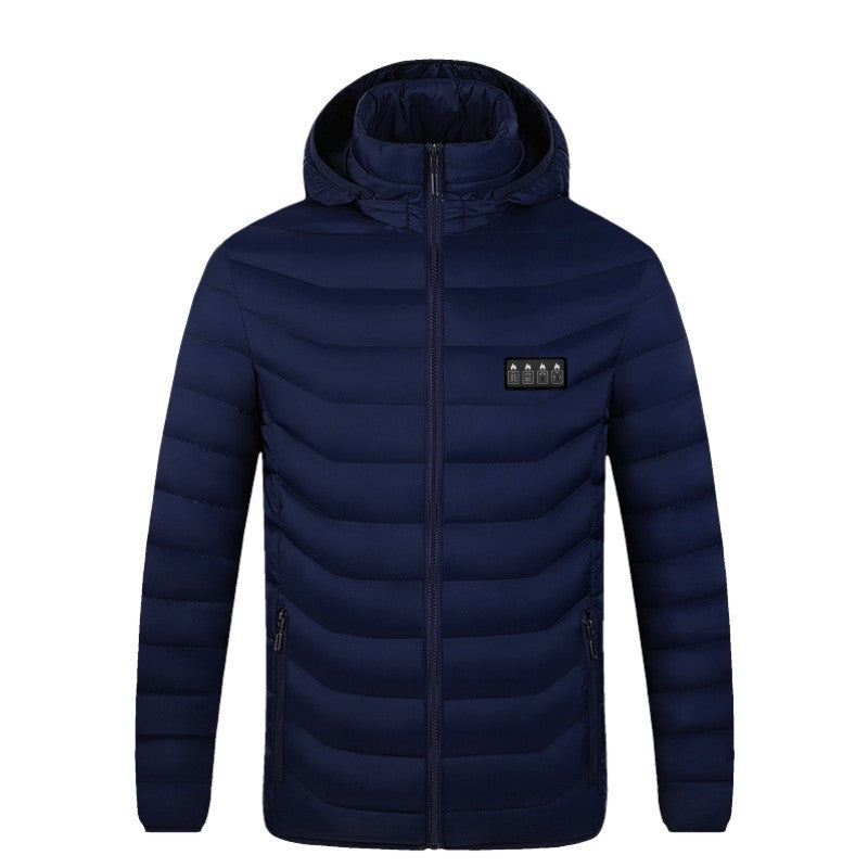 District 21 Heating Cotton-padded Clothes Men's Intelligent Charging Constant Temperature