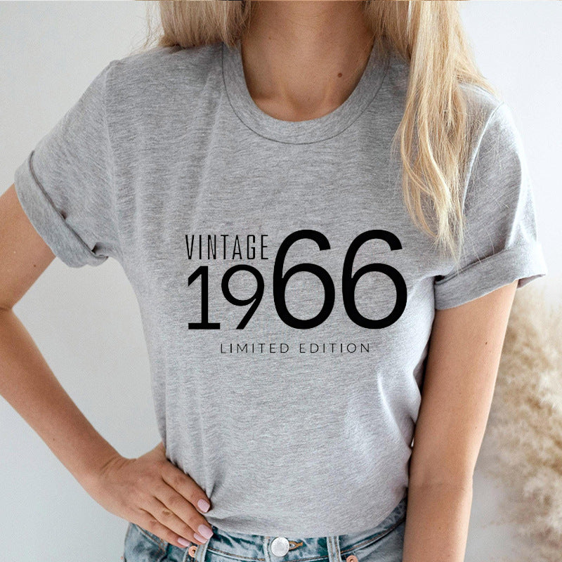 Womens Stylish Casual Short-sleeve Top
