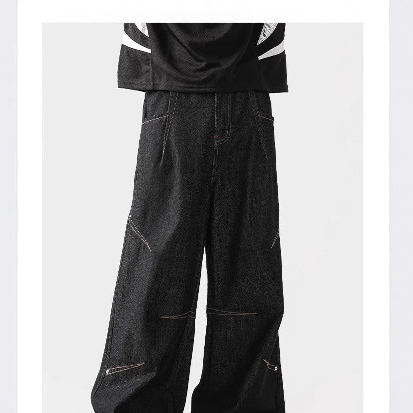 Deconstructing Design Sense Denim American Cleanfit Wide Leg Pants
