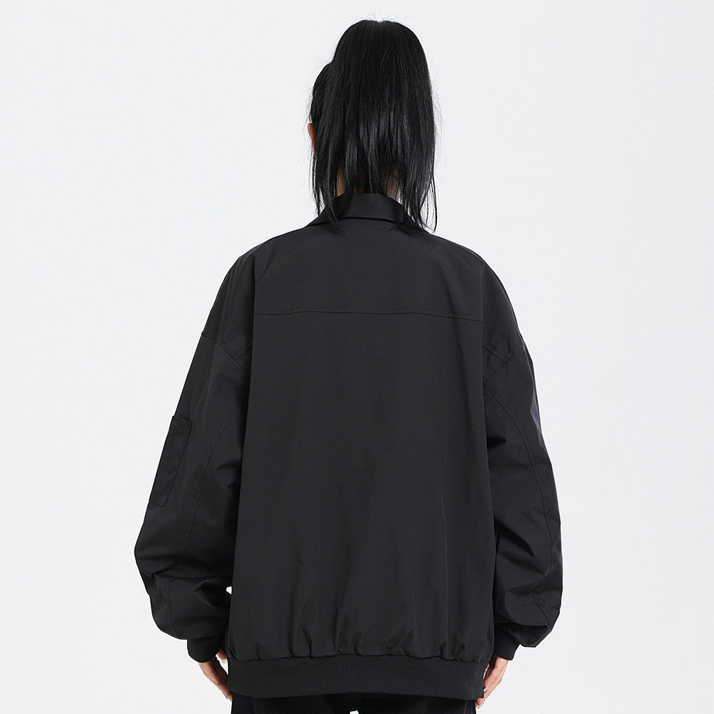 Multi-pocket Functional Pilot Polo Collar Jacket