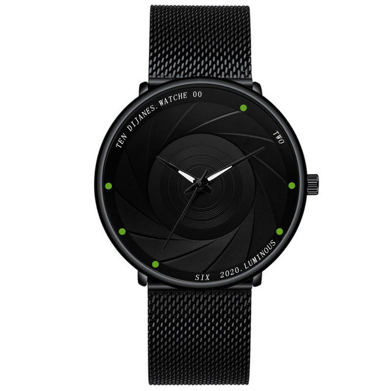 Fashion Luminous Men's Mesh Strap Watch