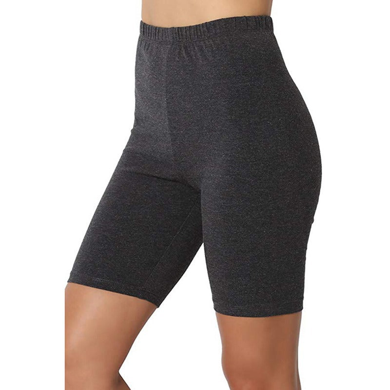 Five-minute Riding Leggings Tight Anti-exposure