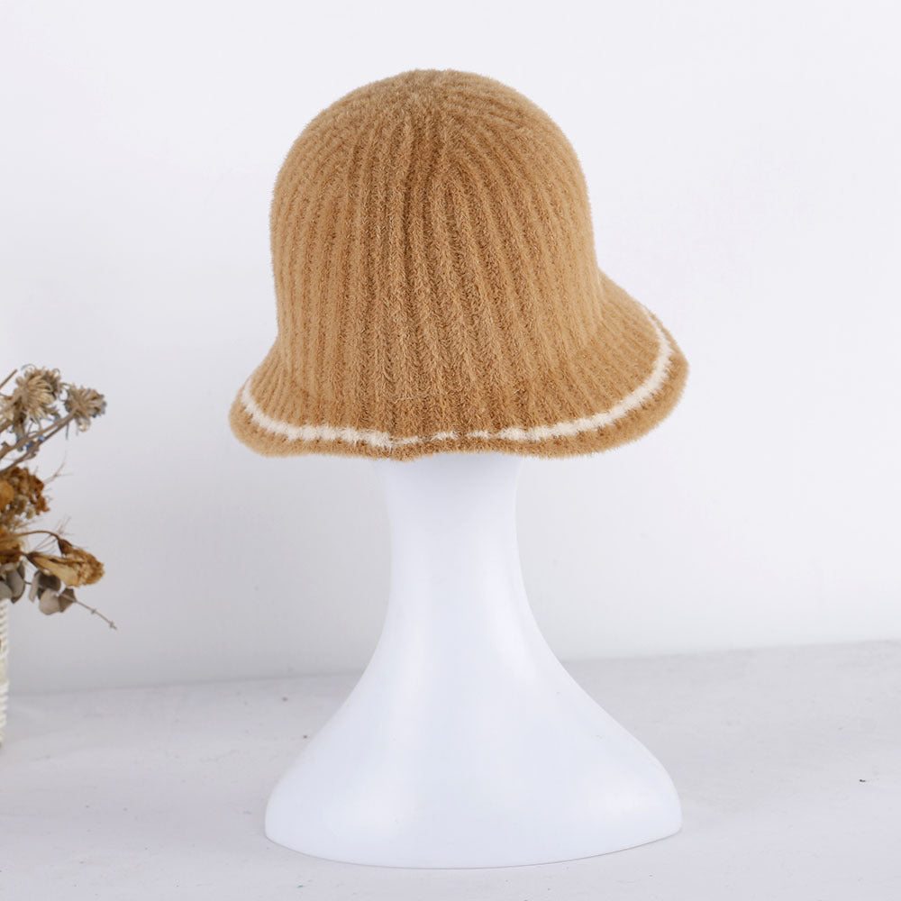 Warm Thickened Assorted Colors Woolen Knitted Hat