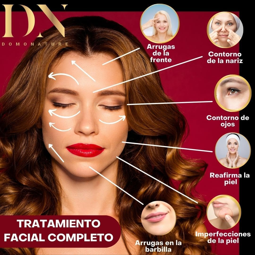 Crema Baba De Caracol Pura Facial 100%, Serum Acido Hialuronico Y Vitamina C, Contorno De Ojos Antiarrugas Mujer Y Hombre, Hidratante, Domonature 30Ml