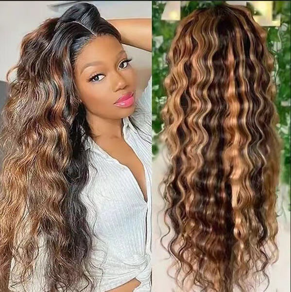 Fluffy Big Wave Half Headgear Wig