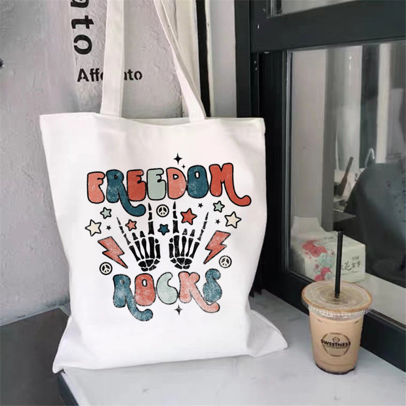 Pattern Large-capacity Environment-friendly Shopping Bag Large-capacity